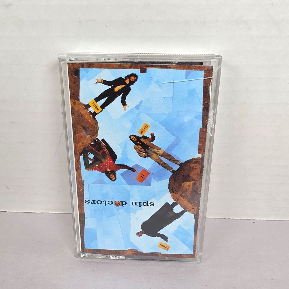 SPIN DOCTORS "Turn It Upside Down" Vintage Cassette, 1994 1990s Alt Rock
